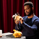 Tre with puppets